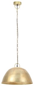 Candeeiro teto vintage indust. redondo 25 W 41 cm E27 bronze