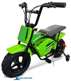 Moto criança eletrica Moto 24V 250W Verde