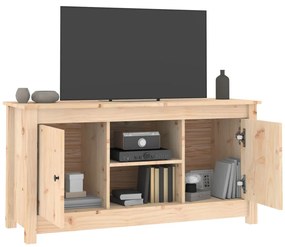 Móvel de TV 103x36,5x52 cm madeira de pinho maciça
