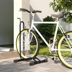 Estacionamento de Bicicletas Vertical e Horizontal com Ganchos Ajustáveis para Bicicletas de 6 a 28 Polegadas e 700 C