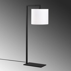 Candeeiro de Mesa Profil – Branco/Preto – 27 x 20 cm