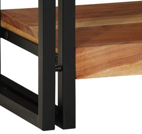 Mesa de Consola vidaXL 120x33x75 cm Madeira Sólida de Acácia