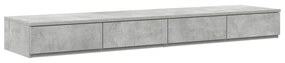 Estrado de Cama Cinza Concreto 150x200 cm