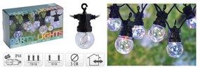 ProGarden Iluminação LED para festas de jardim 50 lâmpadas multicor