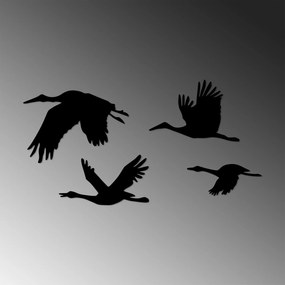 Acessório Decorativo de Parede em Metal Stork – Preto – 20 x 30 cm, 17