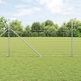 Cerca de Campo vidaXL 1.4x50 m Aço Galvanizado
