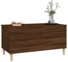 Mesa centro 90x44,5x45 cm derivados madeira carvalho castanho