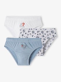 Lote de 3 slips Patrulha Pata®, para criança azul-céu