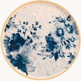 Prato de pequeno-almoço em cerâmica Indigo