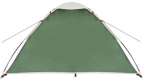 Tenda de campismo cúpula para 2 pessoas impermeável verde