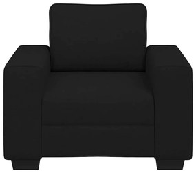 Poltrona 60 cm tecido preto