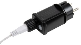 Árvore de Natal branca para candeeiro de pé 180cm incl. LED com temporizador IP44 - Ki