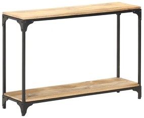 Mesa consola 110x30x75 cm madeira de mangueira maciça
