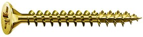 Caixa de parafusos SPAX Yellox Madeira Cabeça plana 100 Peças (3 x 16 mm)