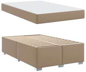 Estrutura da Cama Cappuccino 140 x 200 cm Couro sintético