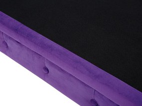 Conjunto de sofás com 4 lugares em veludo violeta CHESTERFIELD Beliani