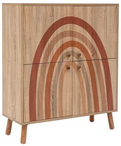Conjunto de Mobiliário de Entrada Multilux – Sonomo Stone – Sapateira: