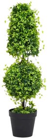 336513 vidaXL Planta artificial buxo com vaso 100 cm verde
