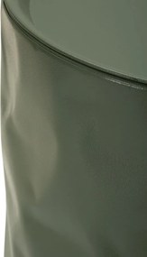 CONJUNTO DE MESAS DE APOIO NORIMBERGA 2 PEÇAS Ø 39,5X48-35,5X40 CM BRANCO E VERDE