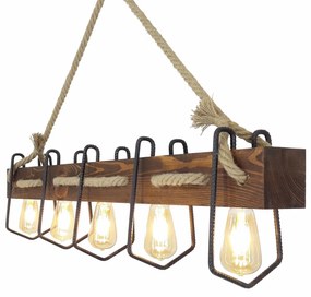 Chandelier Demir – Walnut – 100 x 16 x 72 cm