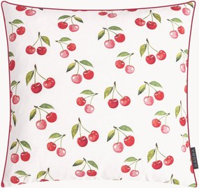 Capa de almofada em algodão Cherry
