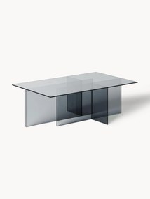 Mesa de centro de vidro Anouk, L 102 cm