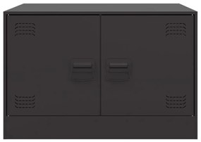 Mesa de centro 67x50x44 cm aço preto