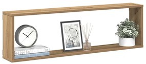 Prateleiras cubo 4 pcs derivados de madeira carvalho artisiano