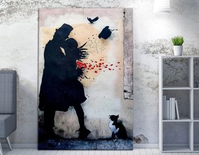 Pintura Decorativa em Tela WY04 – Multicolor – 50 x 70 cm