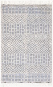 Tapete artesanal de lã de pelo curto Vanya