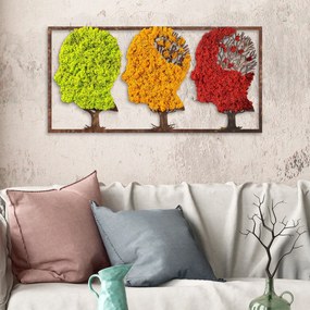 Acessório Decorativo de Parede The Seasons Change – Verde, Laranja, Ve