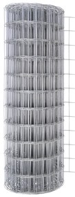 Cerca Euro com 7 Postes de Ponta 1x10 m Aço Galvanizado