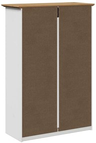 Sapateira BODO 80x35x118 cm branco e castanho