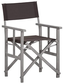 Cadeira de realizador madeira de acácia maciça