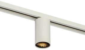 Foco moderno branco para sistema de trilho monofásico GU10 50mm - Iconic Ruby Honey