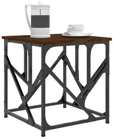 Mesa de centro 45x45x47,5cm derivados madeira carvalho castanho