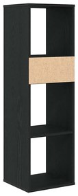 Estante 34x31x112 cm derivados de madeira preto