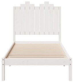 Cama extra longa sem colchão 100x210 cm madeira maciça