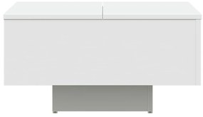 Mesa de centro 60x60x31,5 cm derivados de madeira branco