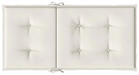 Almofadões lombares p/ cadeiras 6pcs 100x50x4cm mesclado tecido