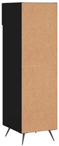 Sapateira 30x35x105 cm derivados de madeira preto