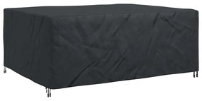 vidaXL Capa para móveis de exterior Preto 240 x 190 x 90 cm 600D