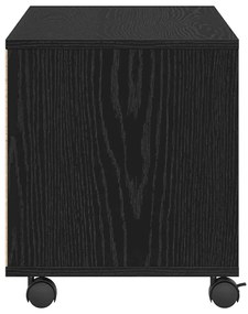 Armário de TV vidaXL Preto 90x35x35 cm em Madeira Derivada