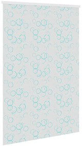 Estore de rolo para o duche 140x240 cm bolhas