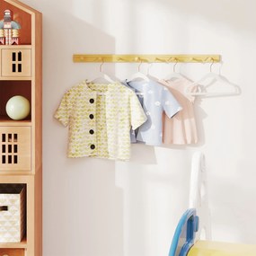Conjunto 50 cabides para roupa infantil em veludo com ganchos em ouro rosa Brancos