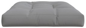Almofadão para sofá de paletes 120x80x12 cm tecido cinza