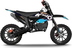 Mini motocross Gasolina infantil 50cc Kayo TS50 Azul