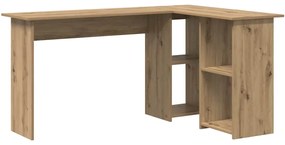 Mesa de Computador de Carvalho Artesanal Carvalho Artesanal