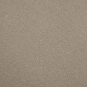 Cama para cães 70x45x30 cm couro artificial cappuccino