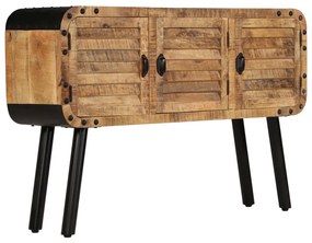 Aparador em madeira de mangueira maciça 120x30x76 cm